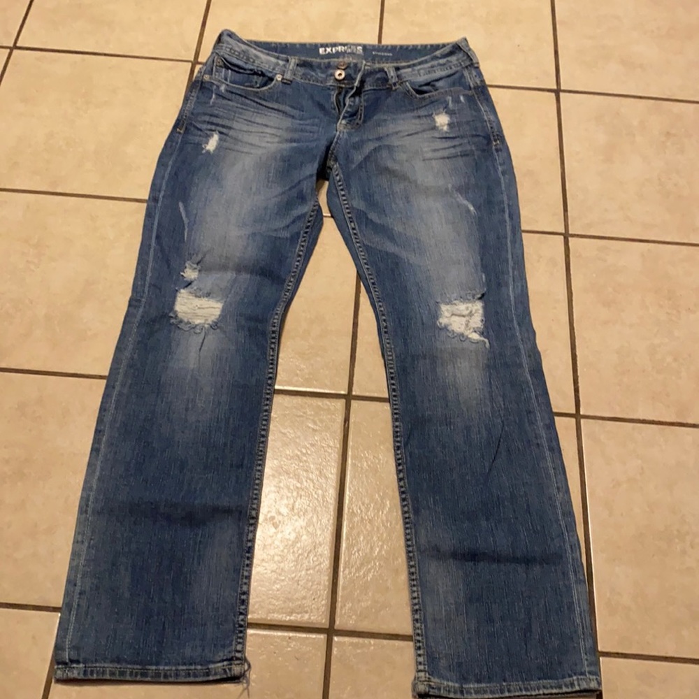 Express jeans size 33 waist